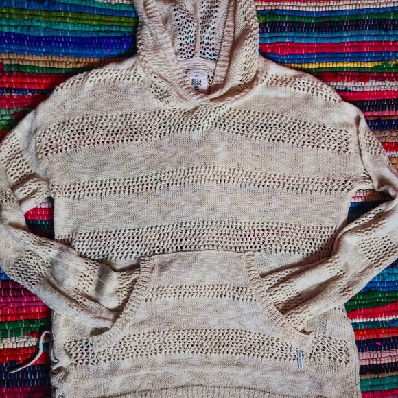 Billabong side lace up hoodie beach wear - Picture 3 of 6